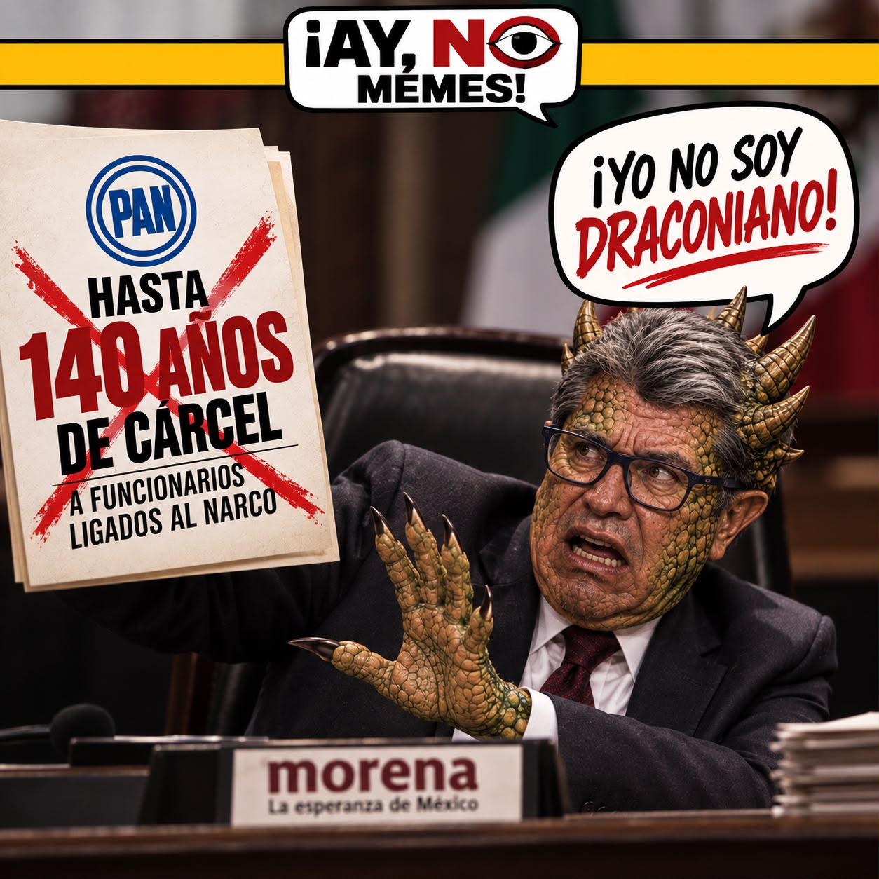 Apareció el Draconiano